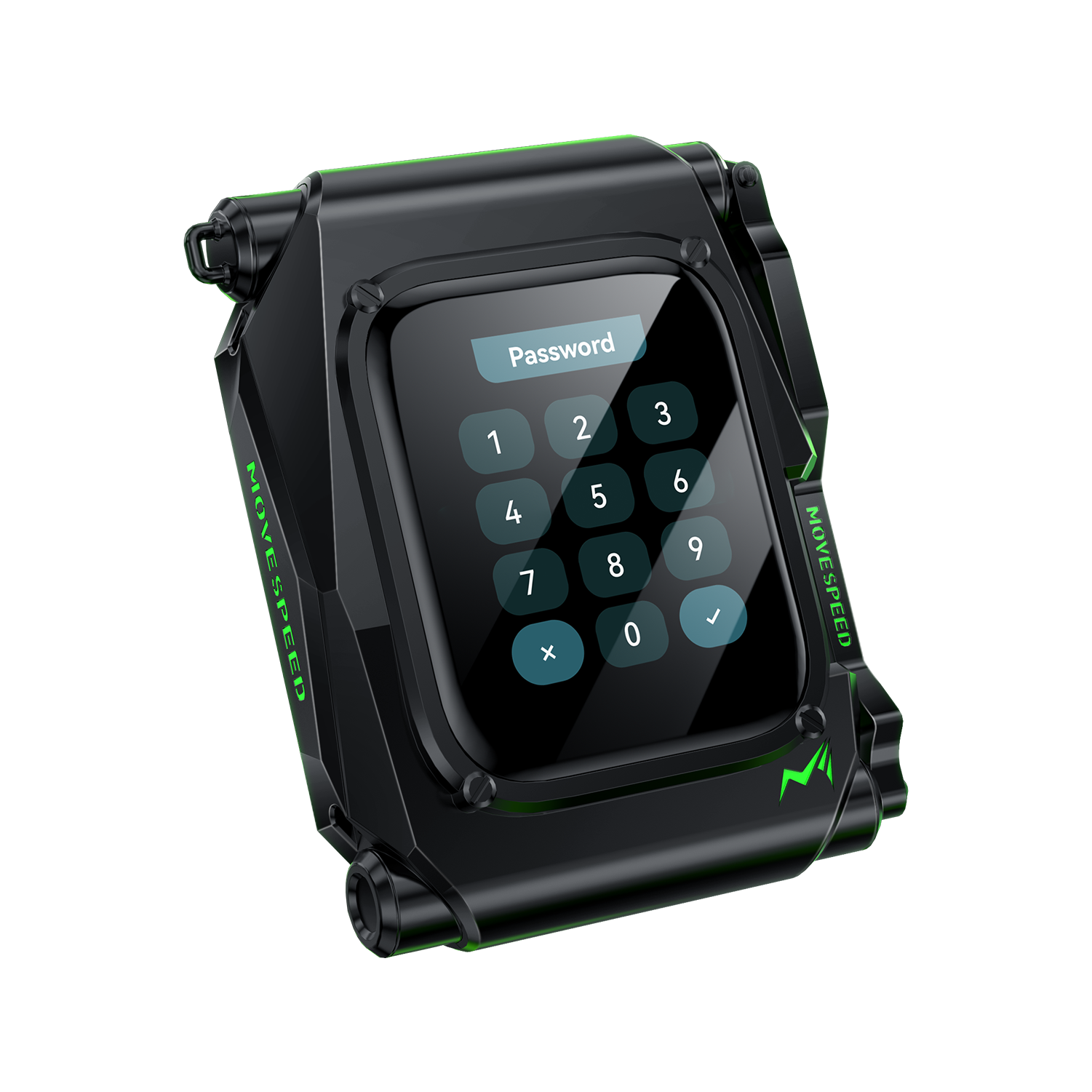 MOVESPEED ST10 1TB/2TB 1050MB/s USB 3.2 Gen 2, Supports 4K ProRes HDR Touch Screen Lock Portable SSD