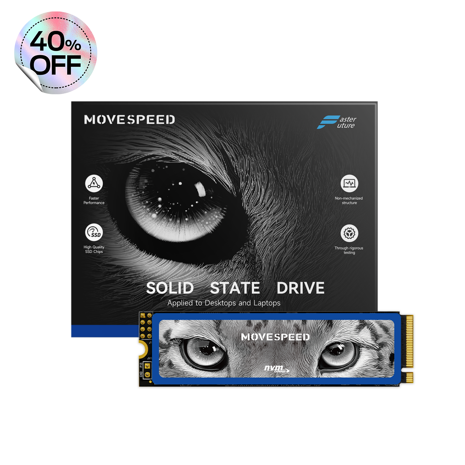 MOVESPEED 3500MB/s SSD NVMe M.2 2280 4TB 2TB 1TB Internal Solid State Hard Disk M2 PCIe 4.0x4 2280 SSD Drive for PS5 Laptop PC
