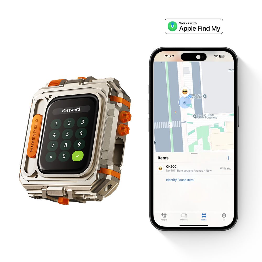 MOVESPEED ST10 1TB/2TB 1050MB/s USB 3.2 Gen 2, Supports 4K ProRes HDR Touch Screen Lock Portable SSD