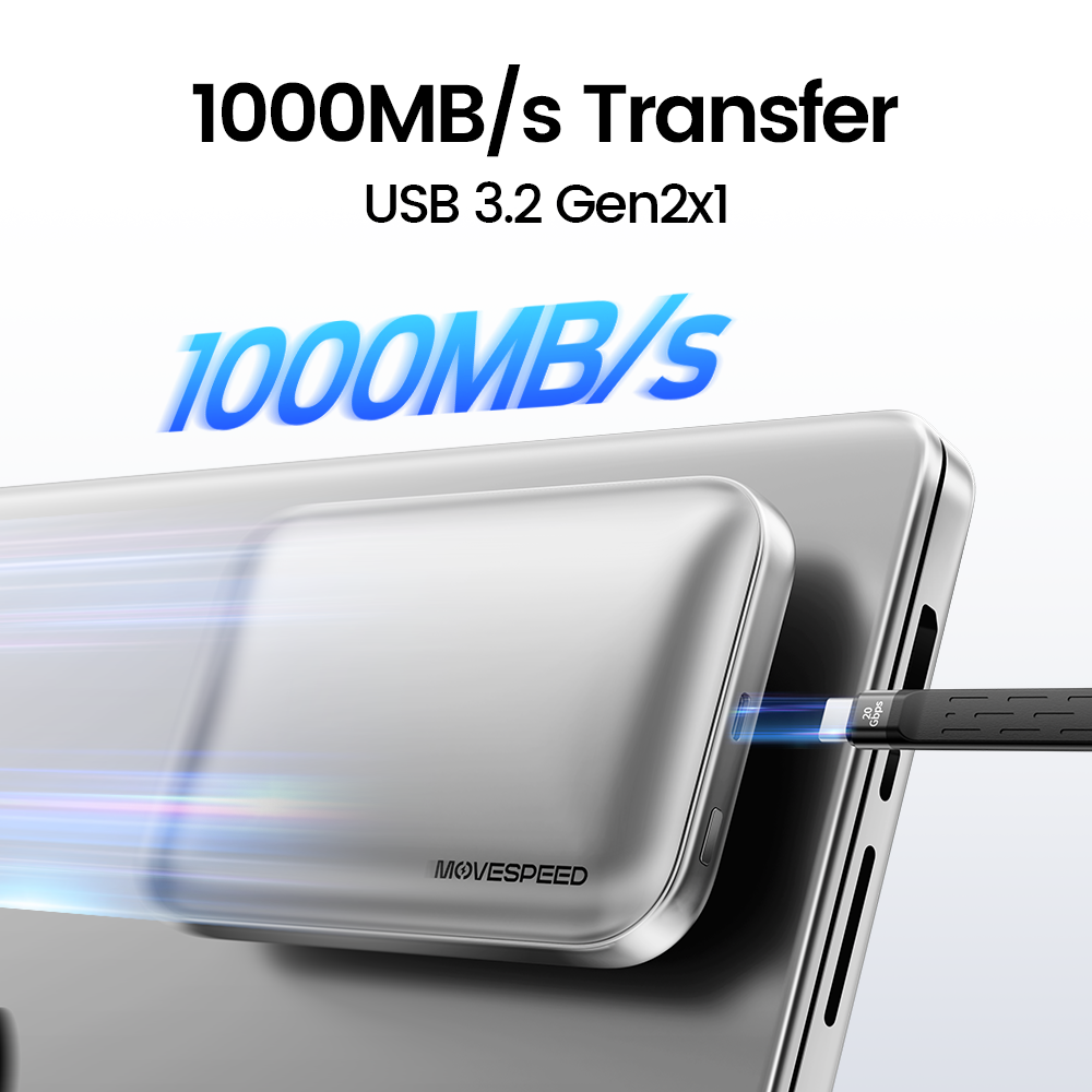 PowerDisk 2-in-1 SSD & Power Bank 1TB-4TB, 1000MB/s, 4K 120FPS, 5000mAh, 15W Wired/Wireless, Magnetic