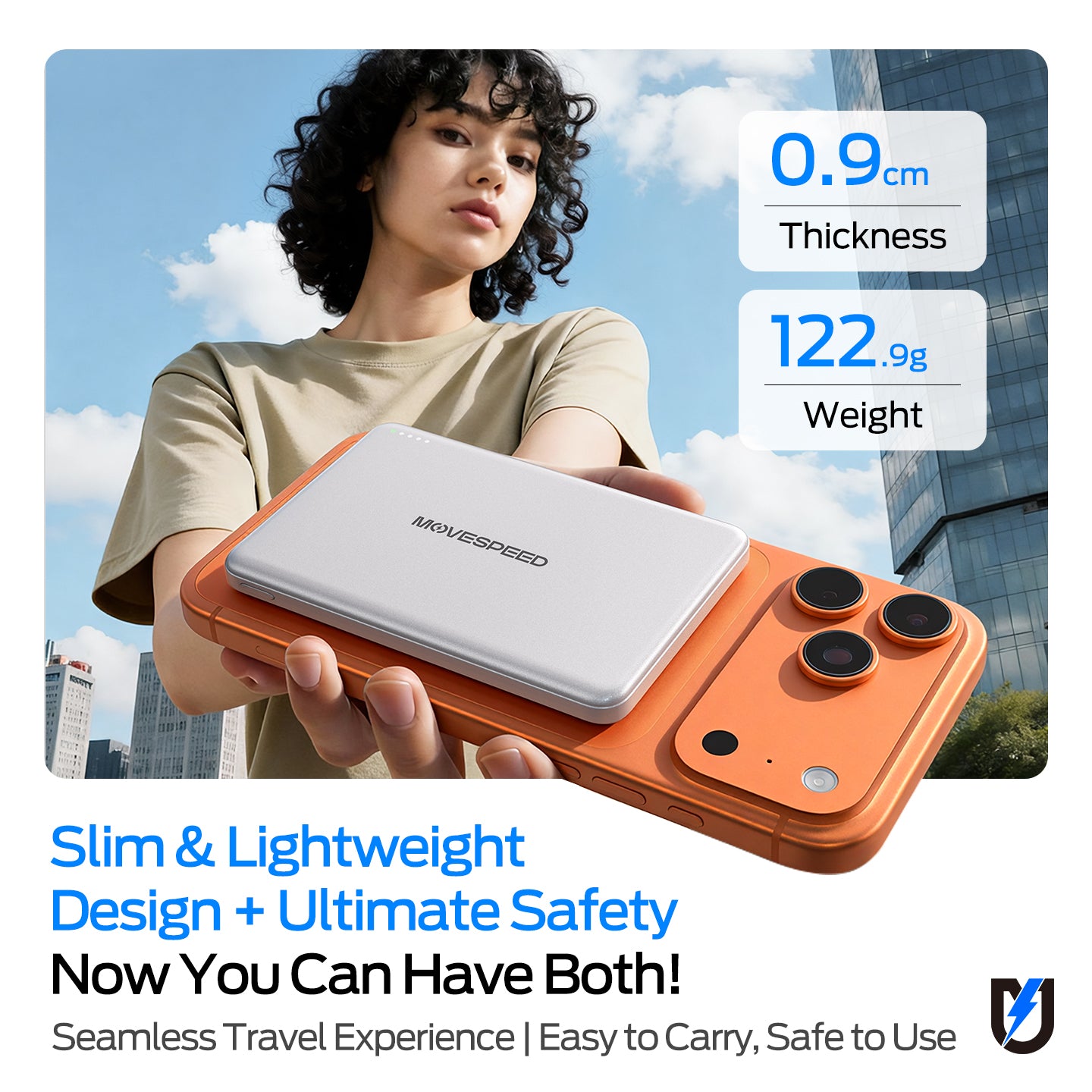 MOVESPEED Magnetic Solid-State Power Bank