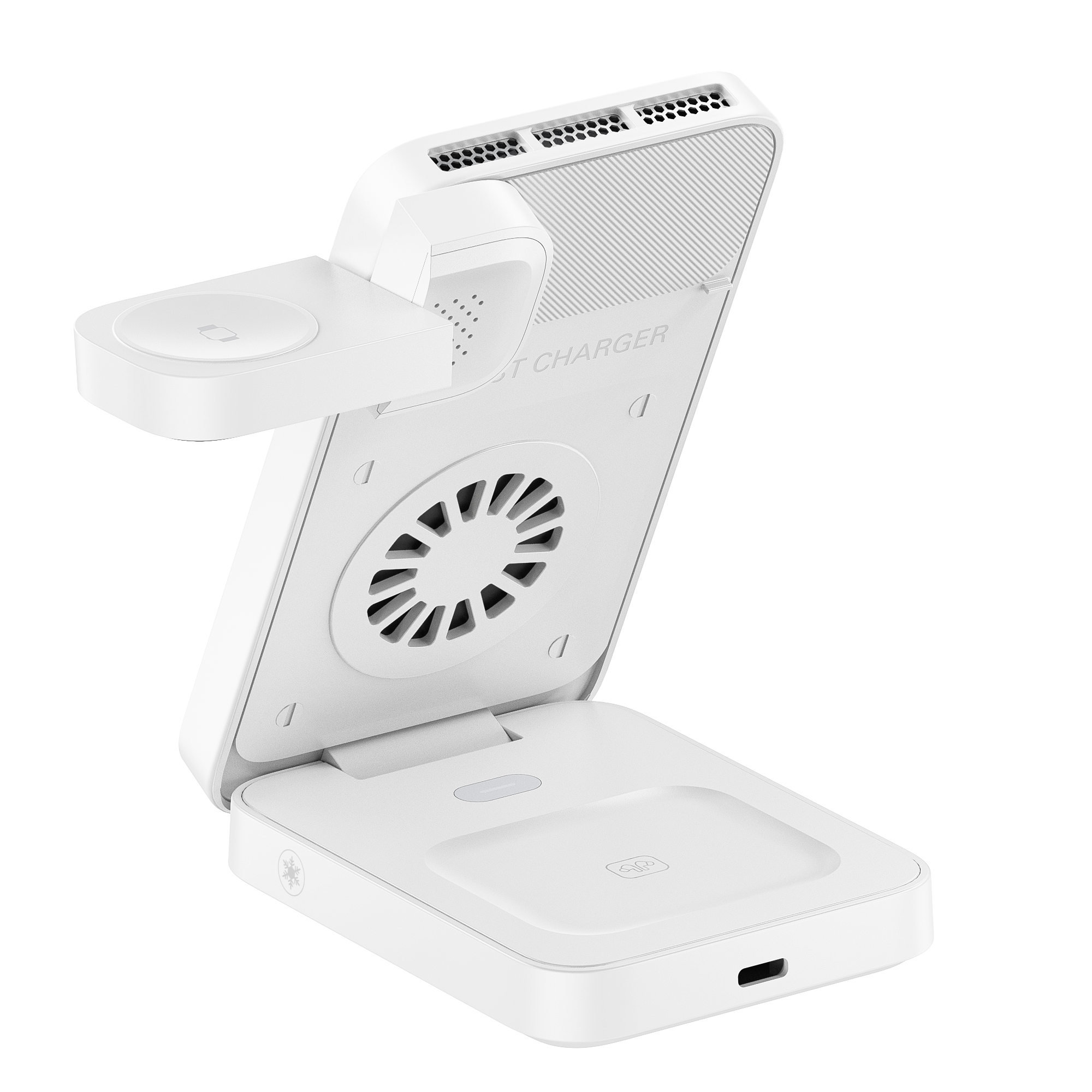 TEC Cooling QI2 4-in-1Magnetic Wireless Charging Station