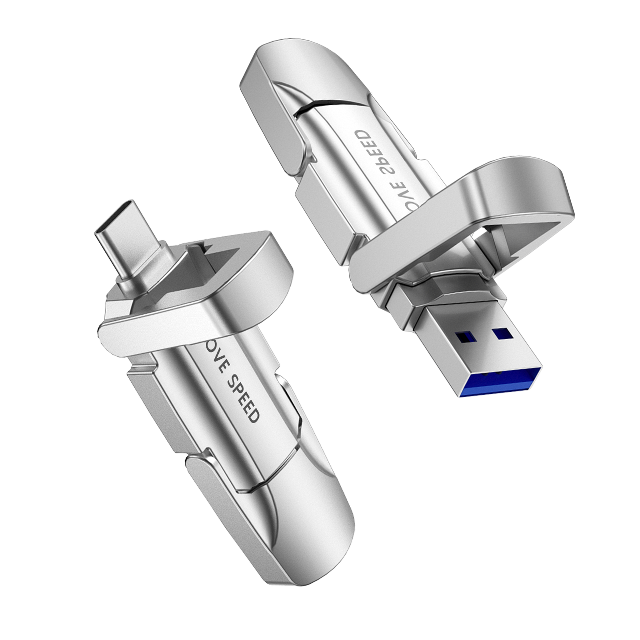 MOVESPEED 520MB/s Read/Write High Speed 128GB/2TB USB 3.2/Type C