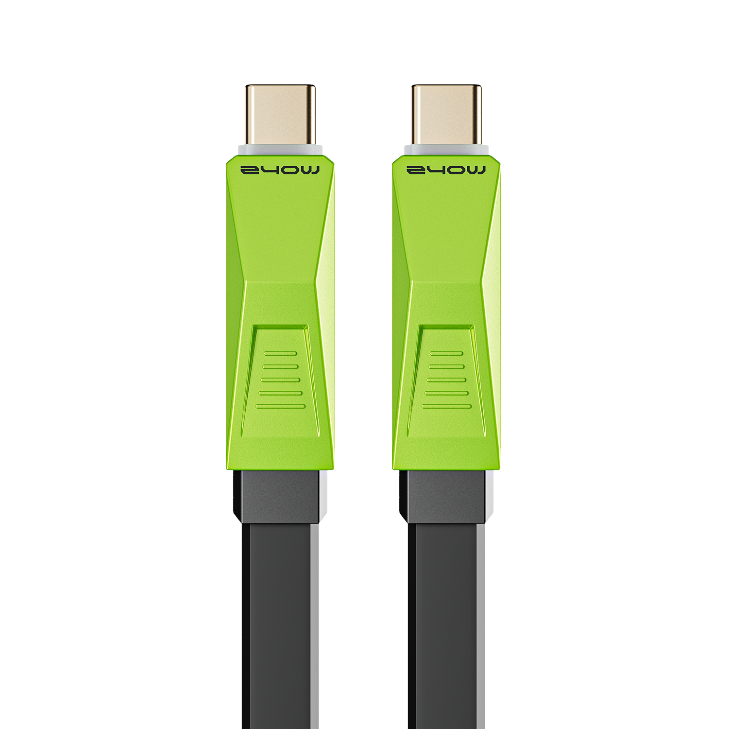 MOVESPEED Cybertruck 240W 1M USB-C Cable Type C Fast Charging Cable with RGB Light C to C Charger Cord for iPhone 16 MacBook Laptop Tablet