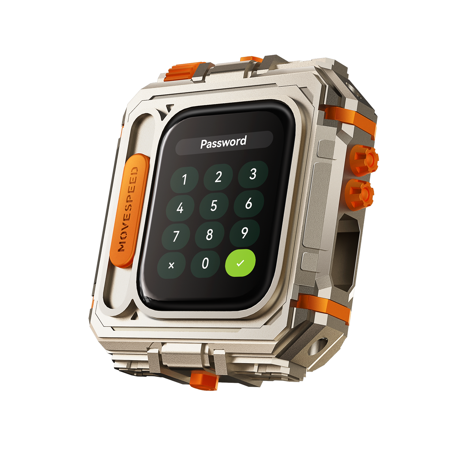 MOVESPEED ST10 1TB/2TB 1050MB/s USB 3.2 Gen 2, Supports 4K ProRes HDR Touch Screen Lock Portable SSD