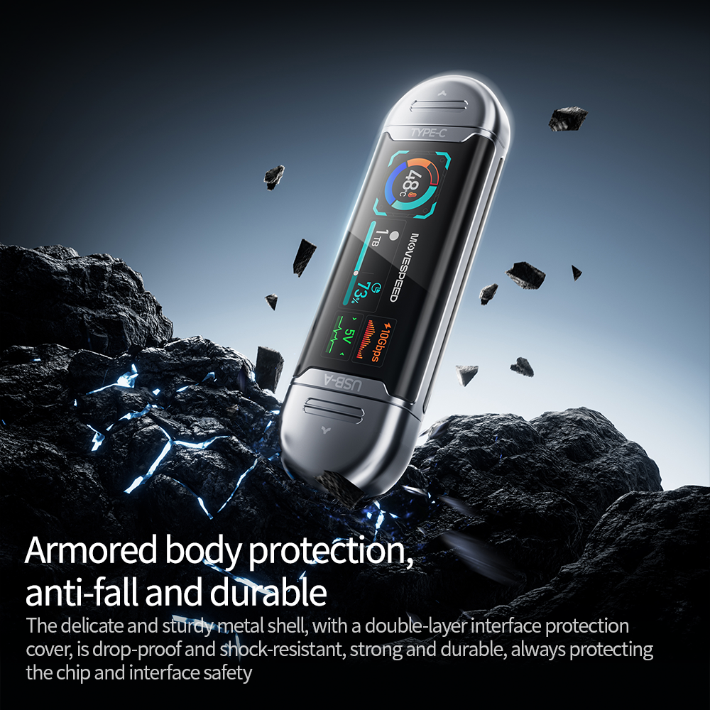 Durable zinc alloy full metal body for heat dissipation and impact protection