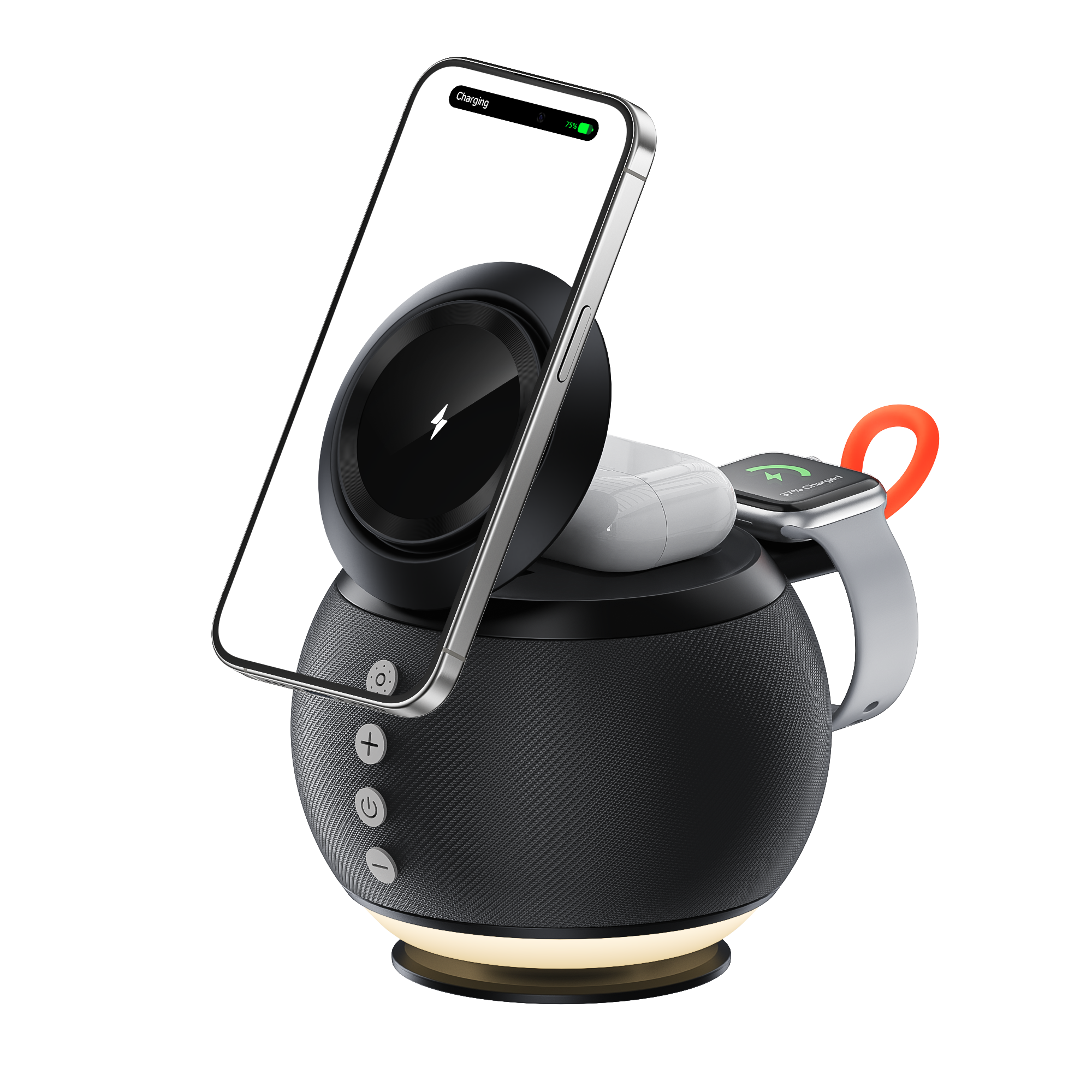 5-in-1 Wireless Charging Speaker