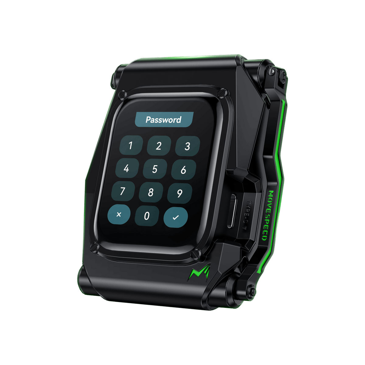 MOVE SPEED Portable SSD 1TB/2TB with Touch Encryption