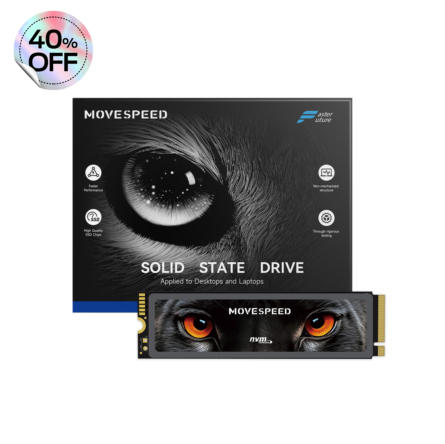 MOVESPEED 7450MB/s SSD NVMe M.2 2280 4TB 2TB 1TB Internal Solid State Hard Disk M2 PCIe 4.0x4 2280 SSD Drive for PS5 Laptop PC