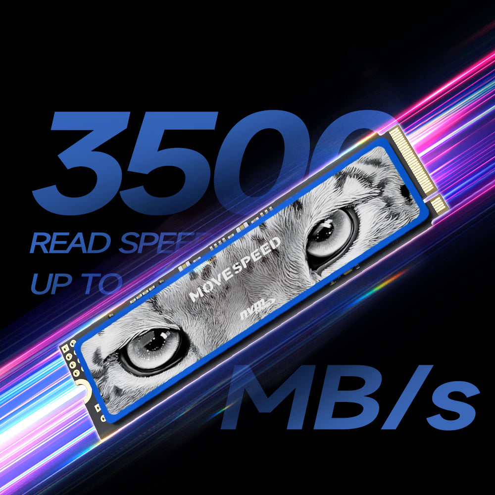 MOVESPEED 3500MB/s SSD NVMe M.2 2280 4TB 2TB 1TB Internal Solid State Hard Disk M2 PCIe 4.0x4 2280 SSD Drive for PS5 Laptop PC