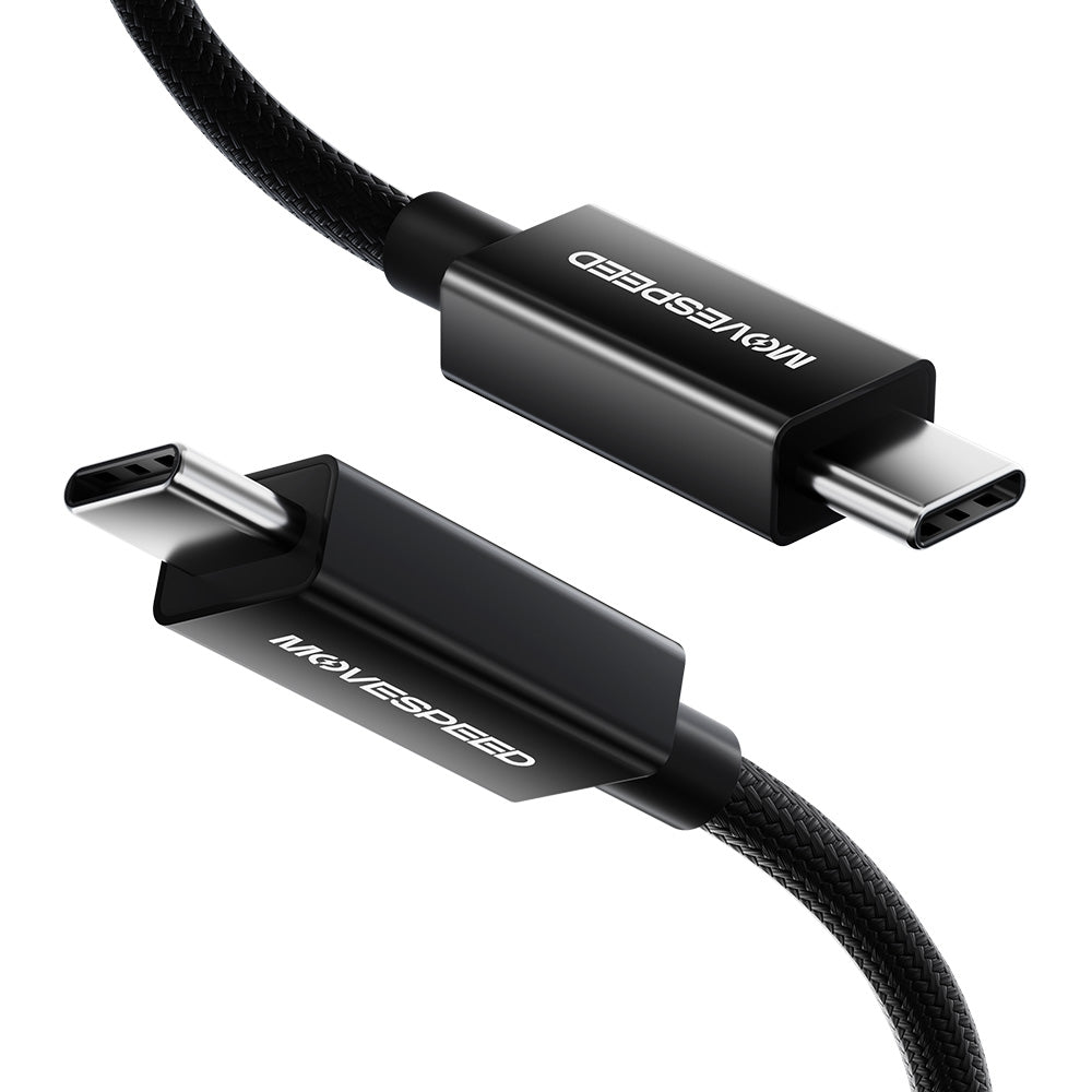 MOVESPEED for 80Gbps Cable 100CM , 8K HD Display, 240W Charging, USB C to USB C Cable