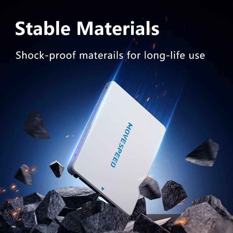 MOVSPEED SATA SSD 550 MB/s 3D NAND TLC Internal Hard Drive for Ultrabooks Tablet Computers and Mini PCs