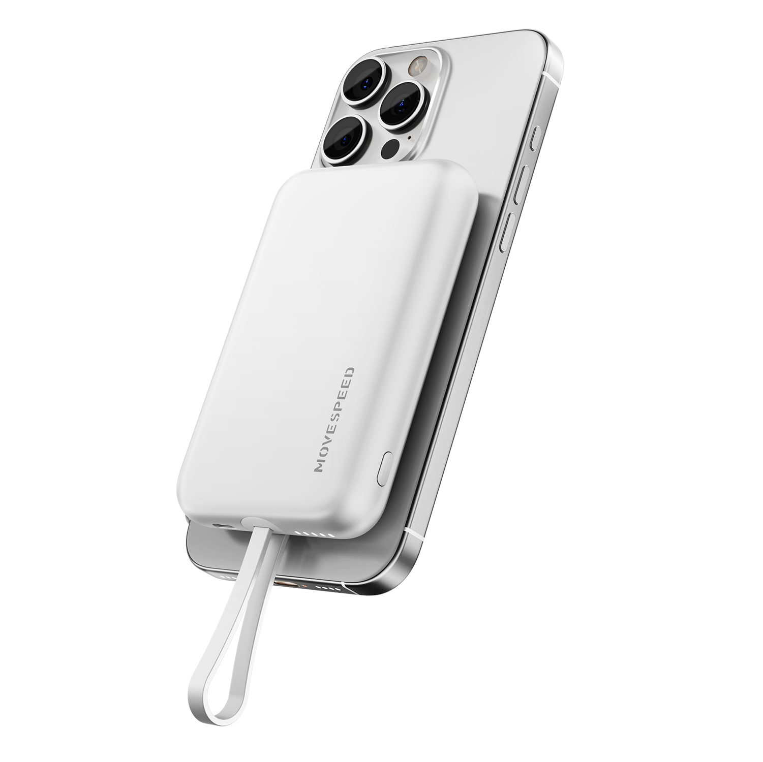 MOVESPEED L10 10000mAh 22.5W magnetic lightweight rotatable with Type C cable Power Bank