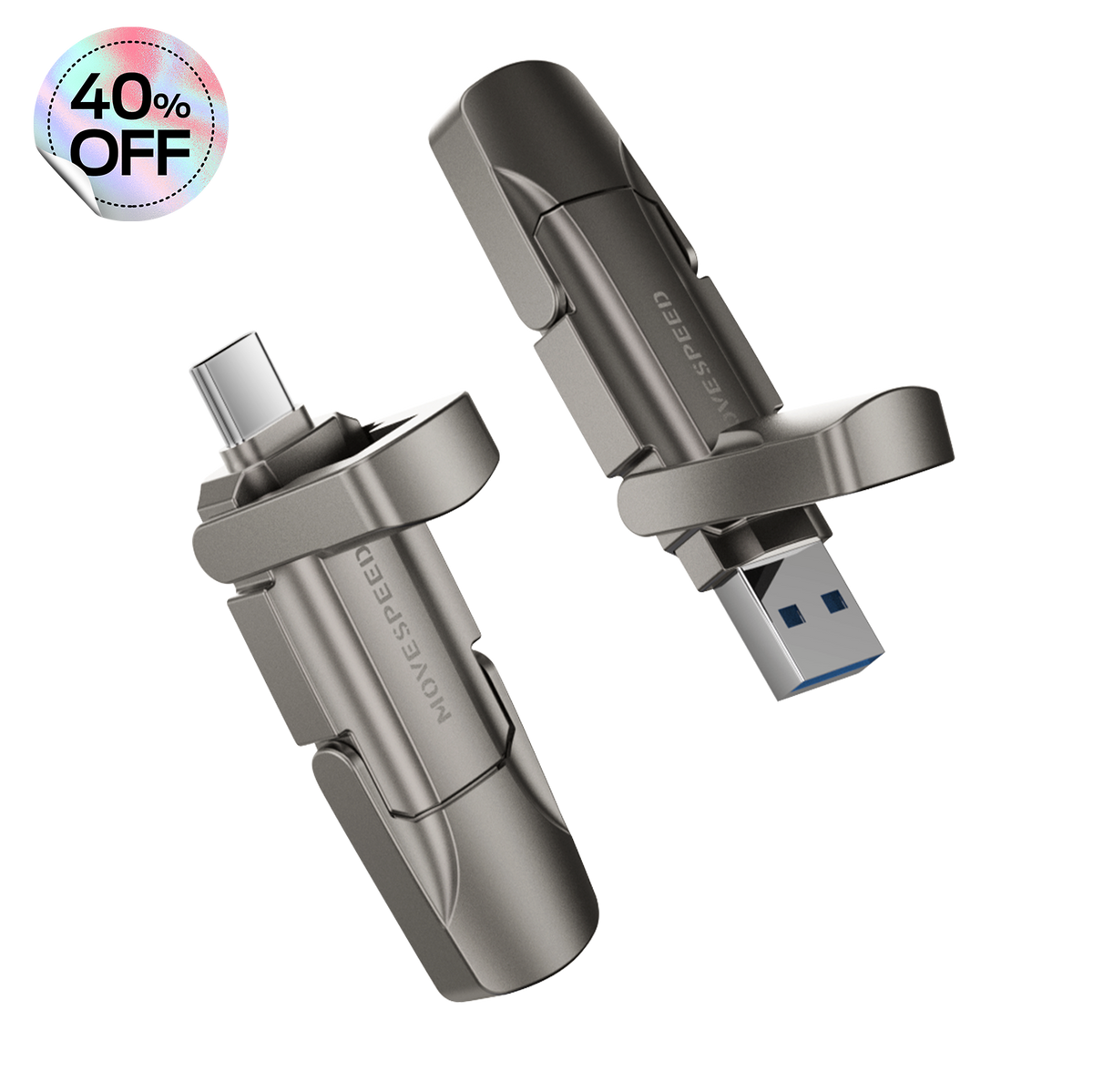 Ultra-Fast USB Drive: MOVESPEED 1090MB/s | 128GB-2TB | USB 3.2/Type C